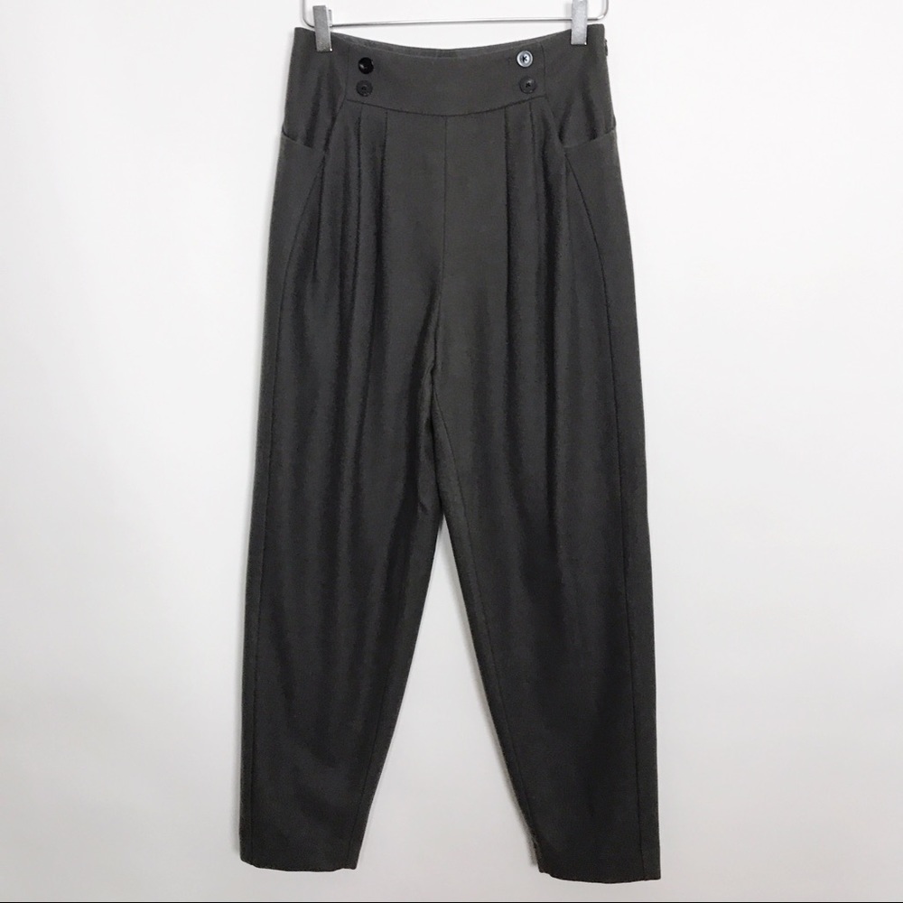 Body by Victoria wool/poly blend olive pants size4